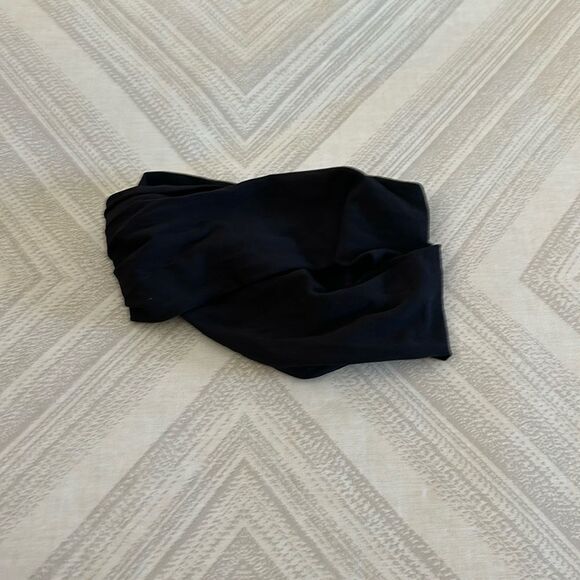 L. ERICKSON BLACK ITALIAN HEADWRAP - Picture 1 of 5